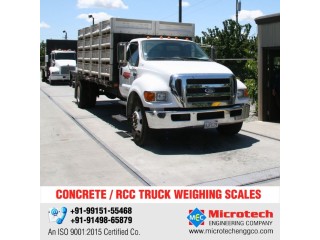 Truck Weighing Scales, Concrete/RCC Truck Weigh Bridge,