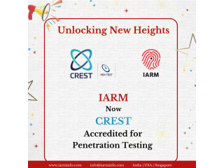CREST Accredited Penetration Testing Services in India