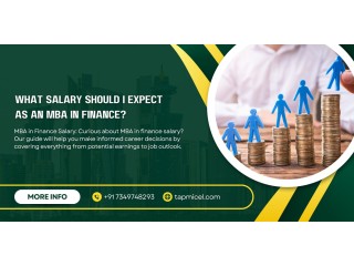 What Salary Should I Expect As An MBA In Finance?
