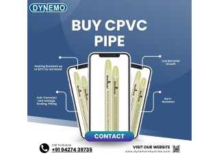 CPVC Pipe Manufacturing Excellence in India: Dynemo Industries