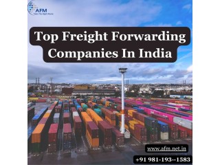 Top Freight Forwarding Companies In India