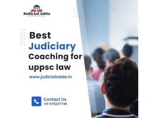 Best judiciary coaching for uppsc law