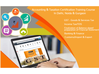 GST Training in Delhi, Seelampur, Free Taxation & Balance Sheet Certification, Navratri Offer '23, Free Placement, Free Demo Classes