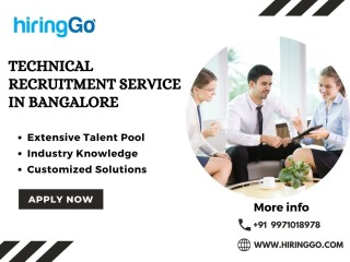 Best technical recruitment service in bangalore