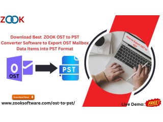 OST to PST Converter to Export OST files into PST