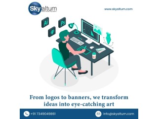 Get Stunning Visuals with Skyaltum - Graphic Design Company Bangalore