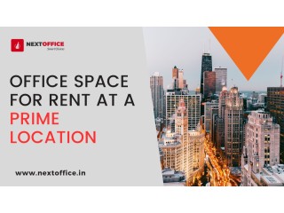 Office space for rent at a prime location